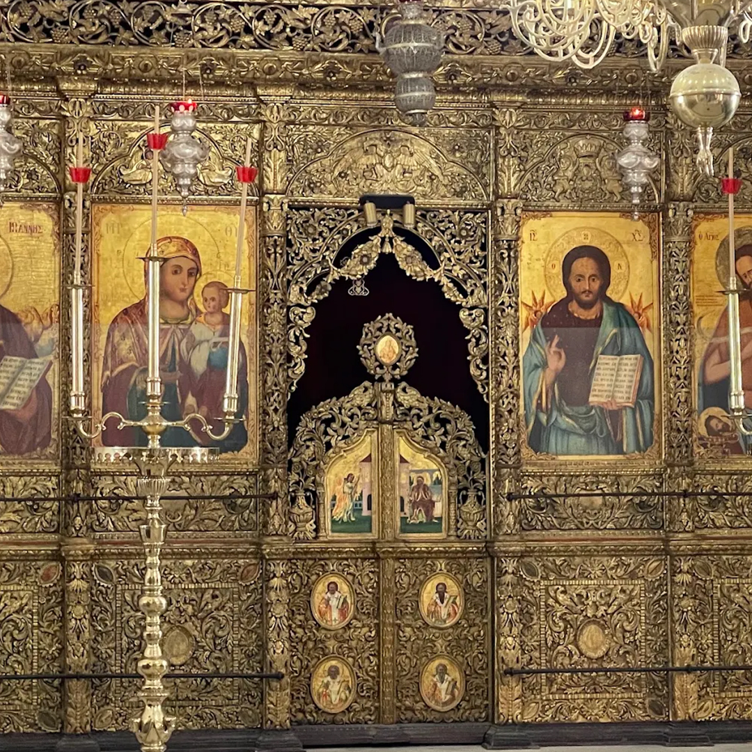 Apostolos Andreas manastır detayı